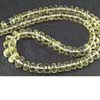 Natural Lemon Quartz Faceted Roundel Beads Strand Length 14 Inches and Size 5mm to 10mm approx.